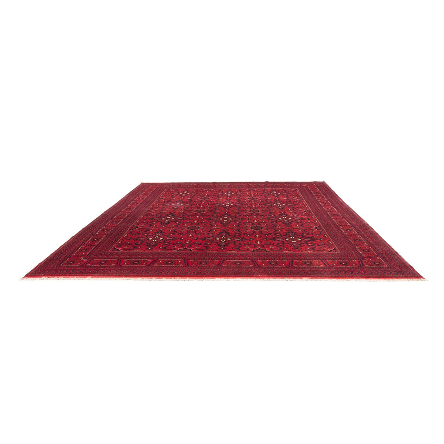 Tappeto afgano - Kunduz - 379 x 297 cm - rosso