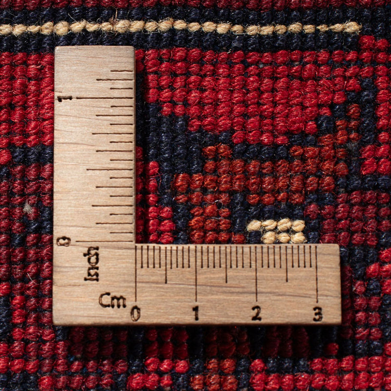 Tappeto afgano - Kunduz - 379 x 297 cm - rosso