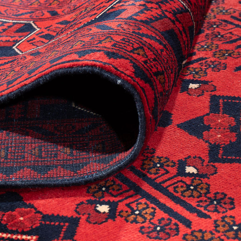 Tappeto afgano - Kunduz - 391 x 295 cm - rosso