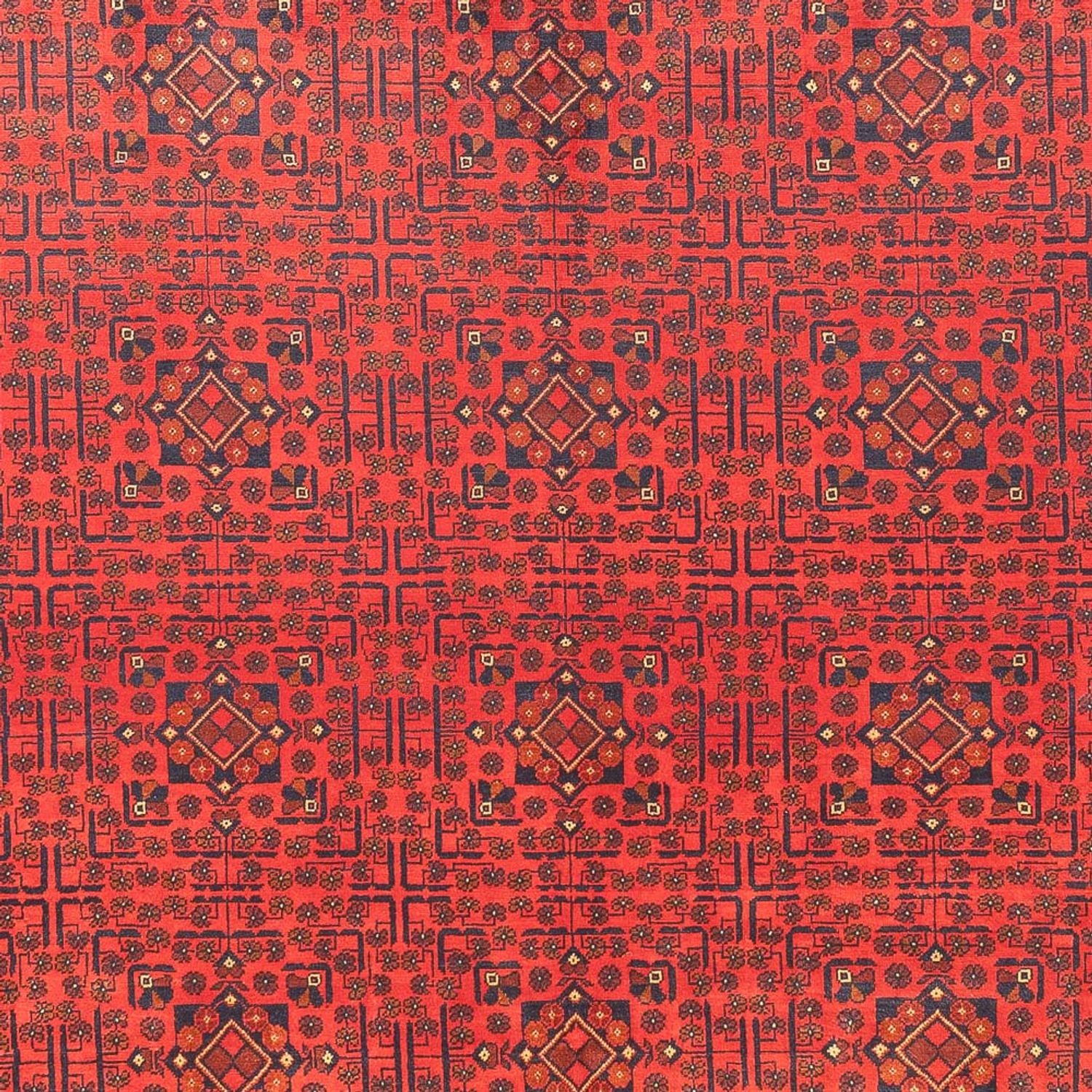 Tappeto afgano - Kunduz - 376 x 294 cm - rosso