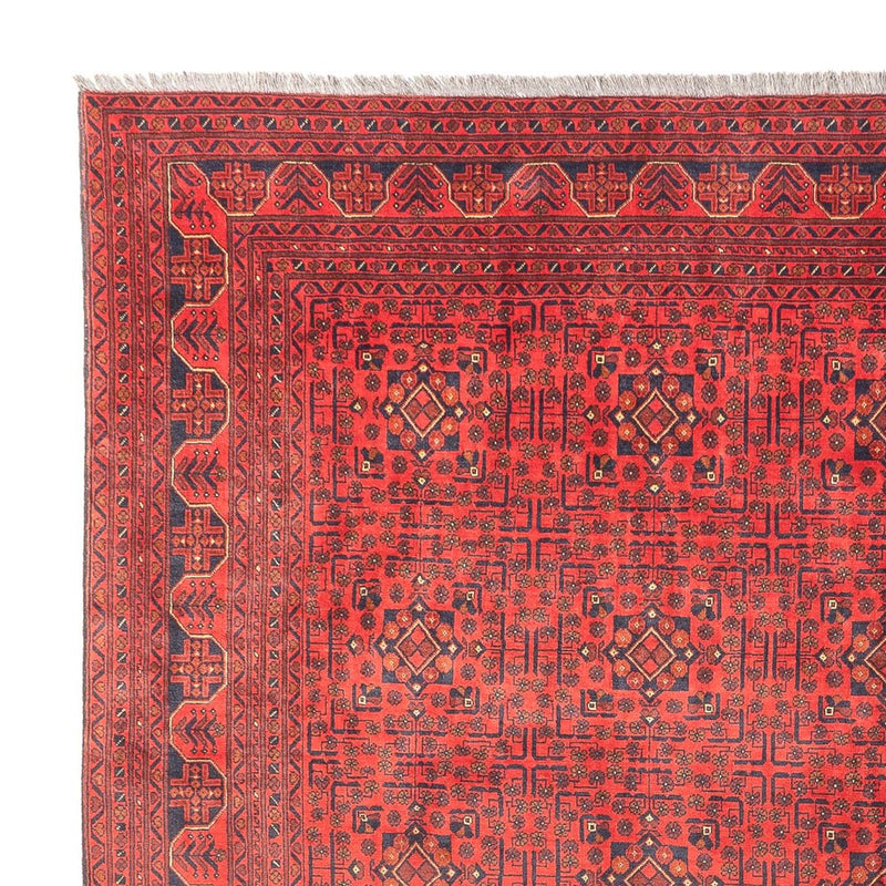 Tappeto afgano - Kunduz - 376 x 294 cm - rosso