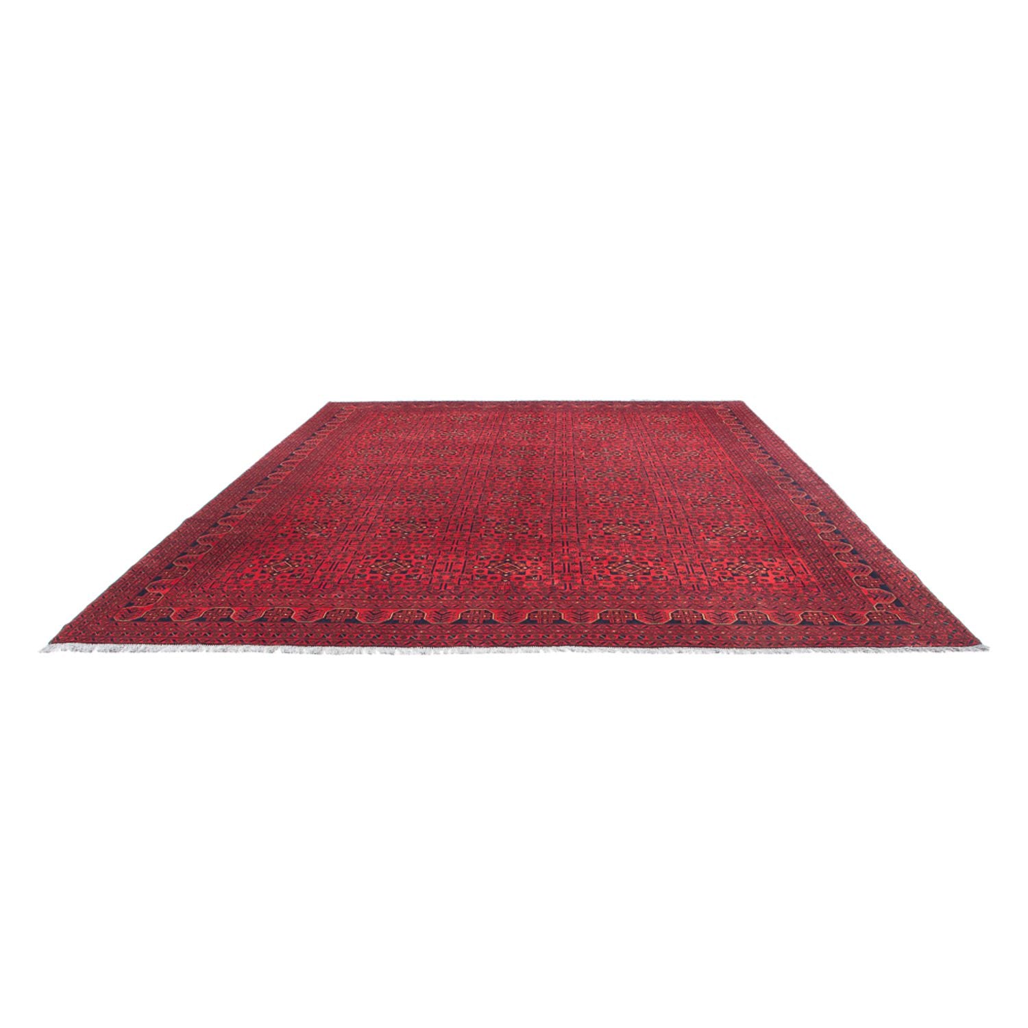 Tappeto afgano - Kunduz - 376 x 294 cm - rosso