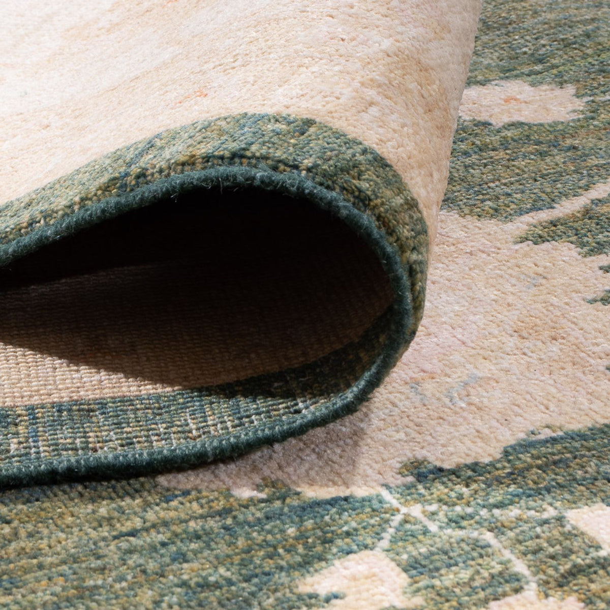 Tappeto Ziegler - 360 x 278 cm - verde oliva