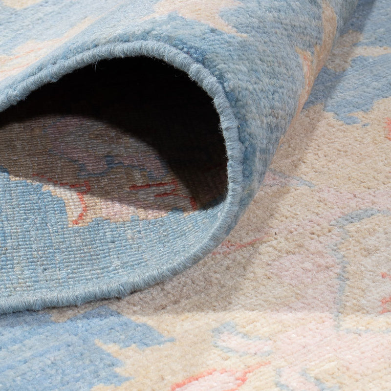 Tappeto Ziegler - Ariana - 359 x 282 cm - blu mare