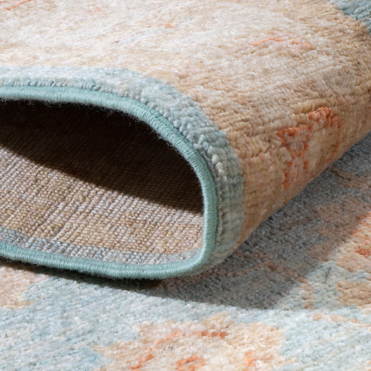 Tappeto corsia Tappeto Ziegler - 400 x 77 cm - turchese