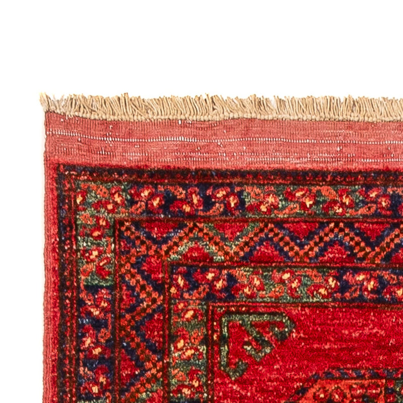 Tappeto corsia Tappeto afgano - 368 x 85 cm - rosso