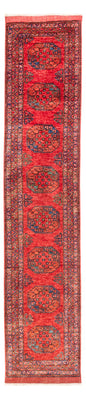 Tappeto corsia Tappeto afgano - 390 x 82 cm - rosso