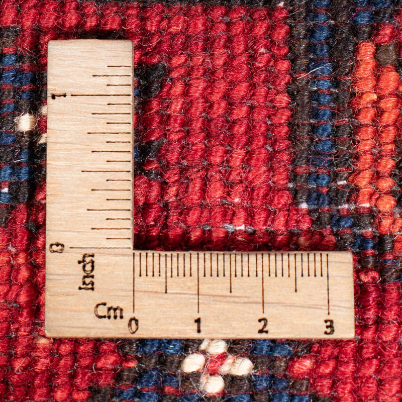 Tappeto corsia Tappeto afgano - 390 x 82 cm - rosso