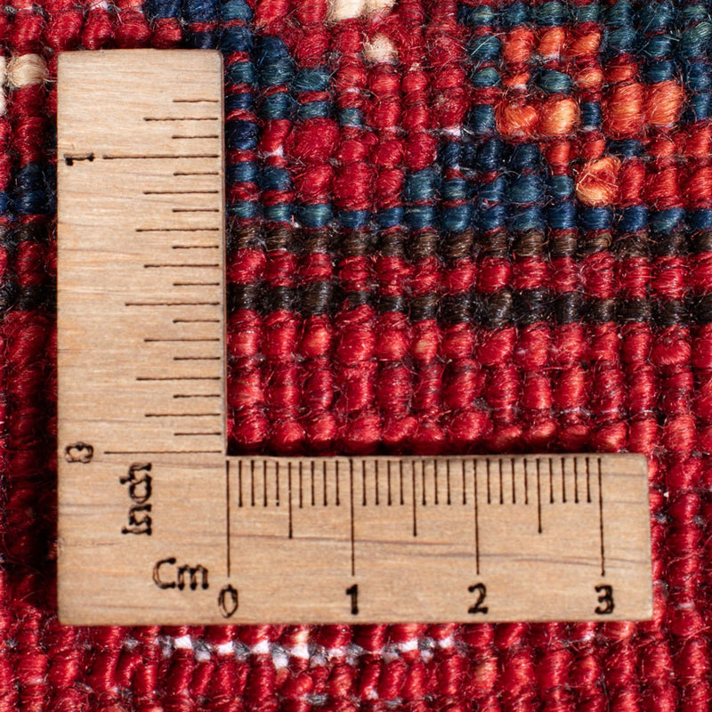 Tappeto corsia Tappeto afgano - 395 x 77 cm - rosso