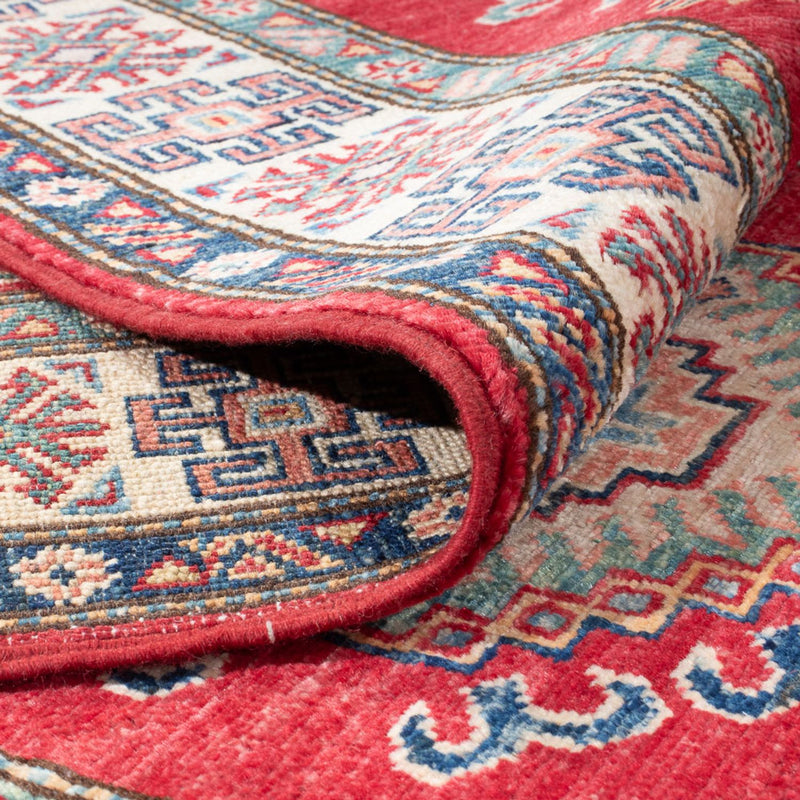 Tappeto corsia Tappeto Ziegler - Kazak - 296 x 82 cm - rosso