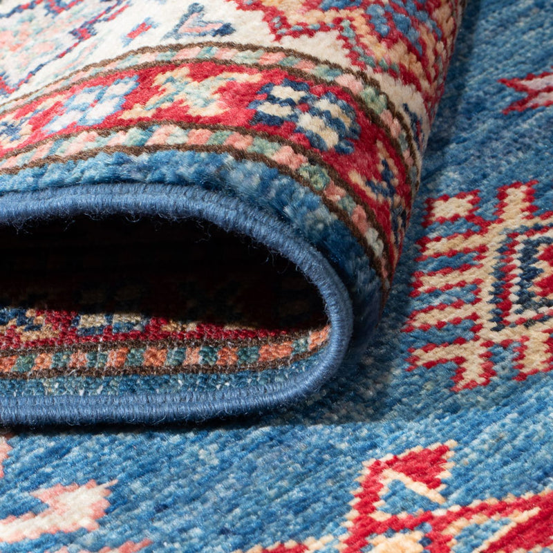 Tappeto corsia Tappeto Ziegler - Kazak - 404 x 87 cm - blu