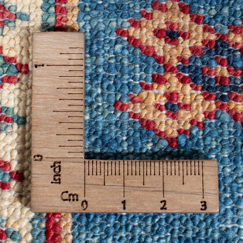 Tappeto corsia Tappeto Ziegler - Kazak - 404 x 87 cm - blu
