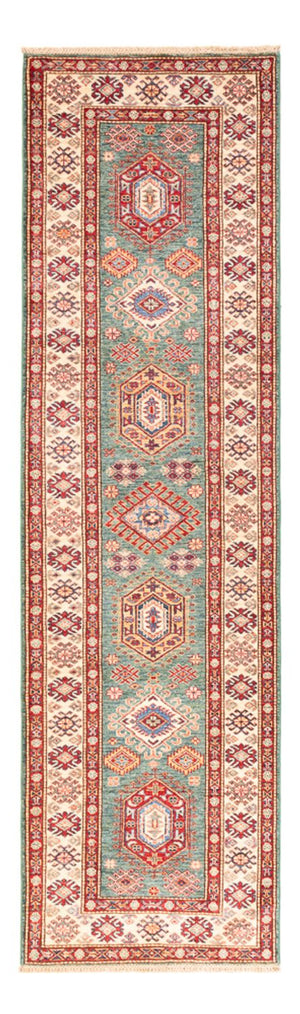Tappeto corsia Tappeto Ziegler - Kazak - 294 x 84 cm - turchese