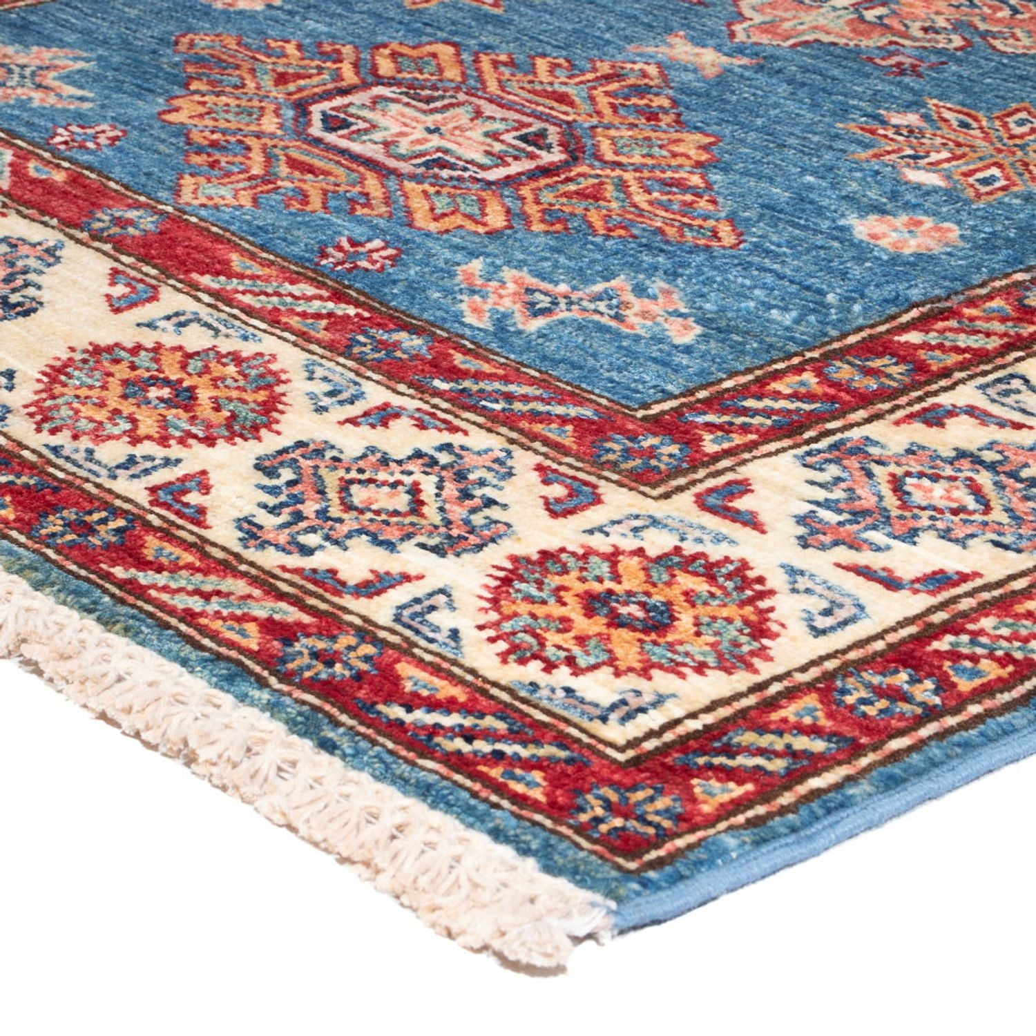 Tappeto corsia Tappeto Ziegler - Kazak - 299 x 85 cm - blu