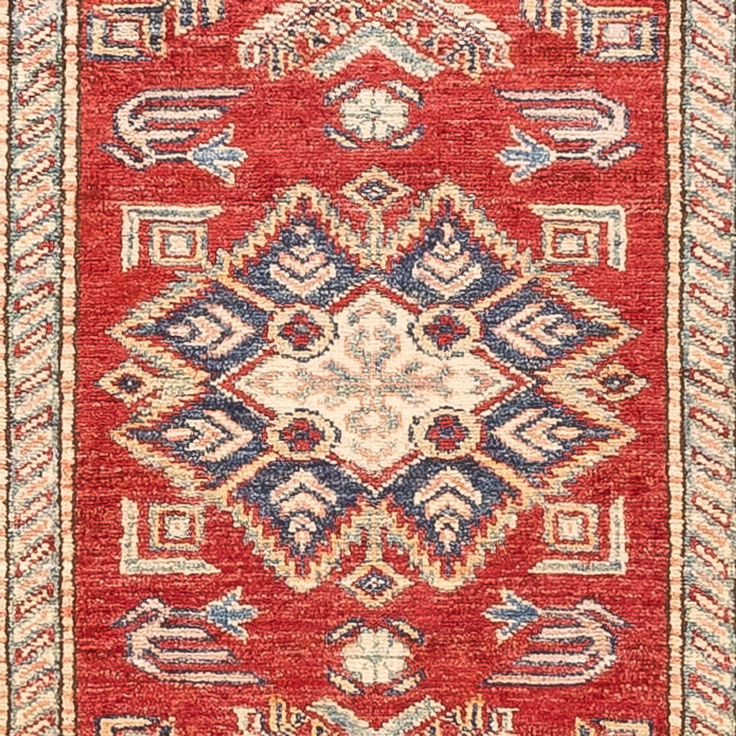 Tappeto corsia Tappeto Ziegler - Kazak - 304 x 83 cm - rosso