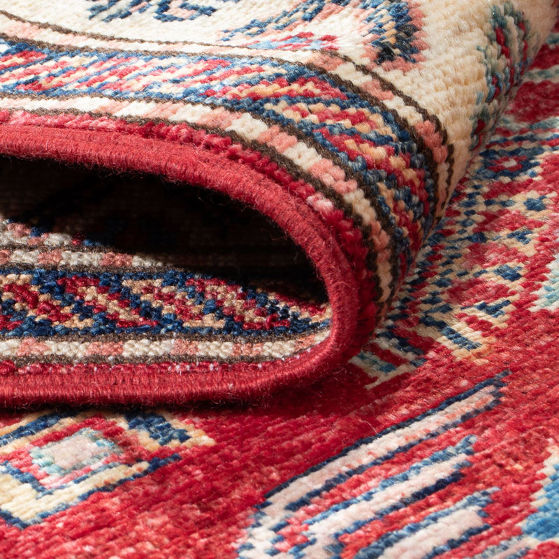 Tappeto corsia Tappeto Ziegler - Kazak - 304 x 83 cm - rosso