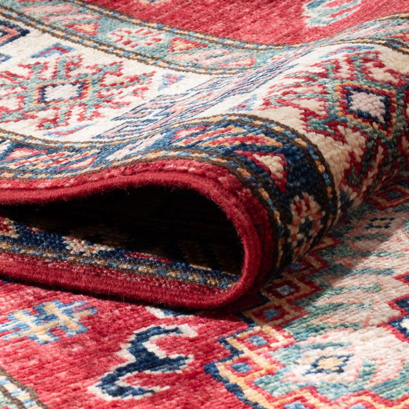 Tappeto corsia Tappeto Ziegler - Kazak - 302 x 80 cm - rosso