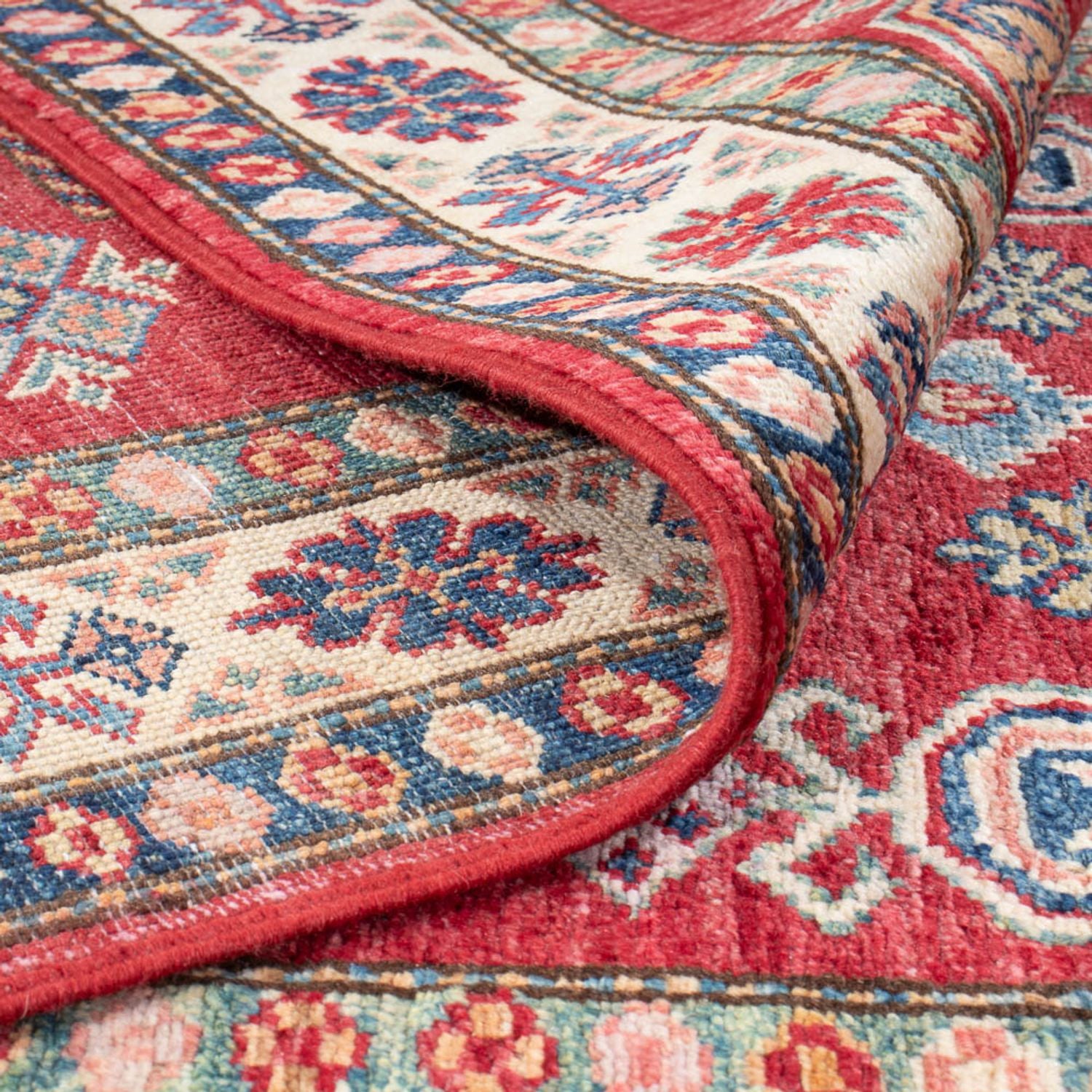Tappeto corsia Tappeto Ziegler - Kazak - 305 x 80 cm - rosso