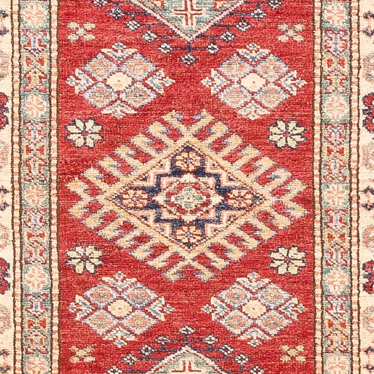 Tappeto corsia Tappeto Ziegler - Kazak - 304 x 80 cm - rosso