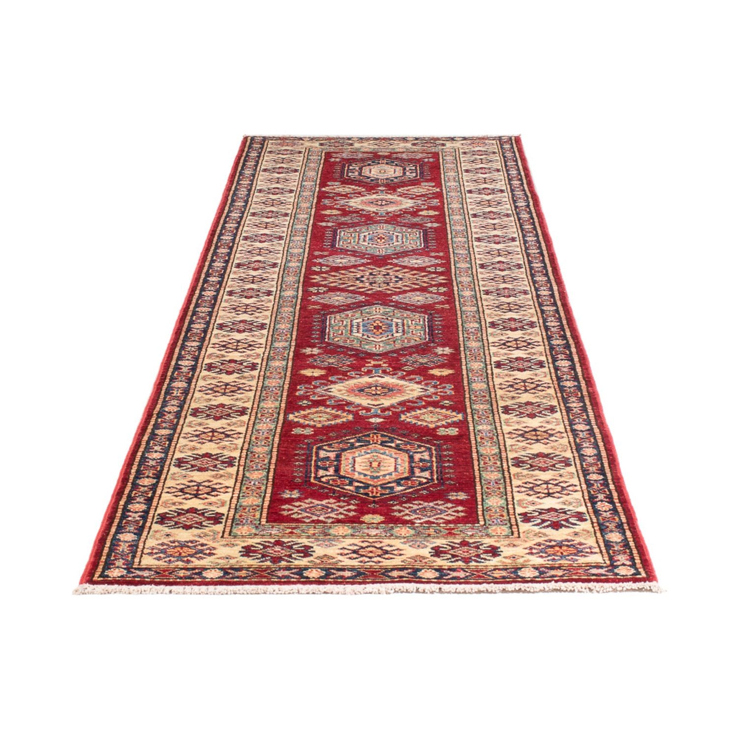 Tappeto corsia Tappeto Ziegler - Kazak - 304 x 80 cm - rosso
