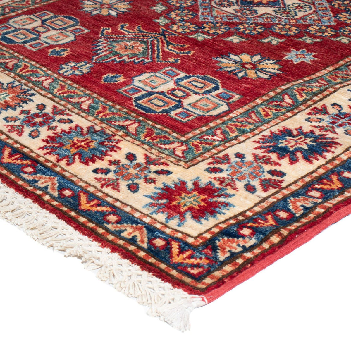 Tappeto corsia Tappeto Ziegler - Kazak - 302 x 79 cm - rosso