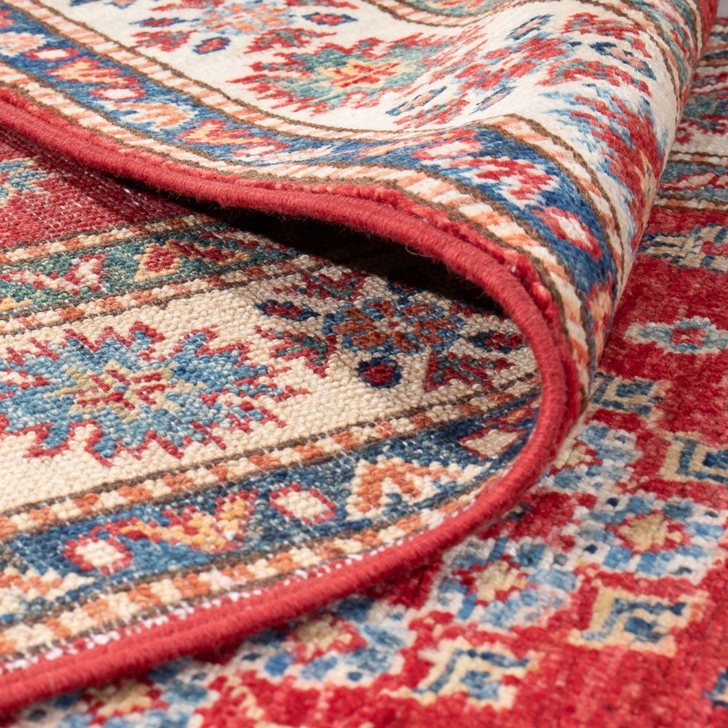 Tappeto corsia Tappeto Ziegler - Kazak - 302 x 79 cm - rosso