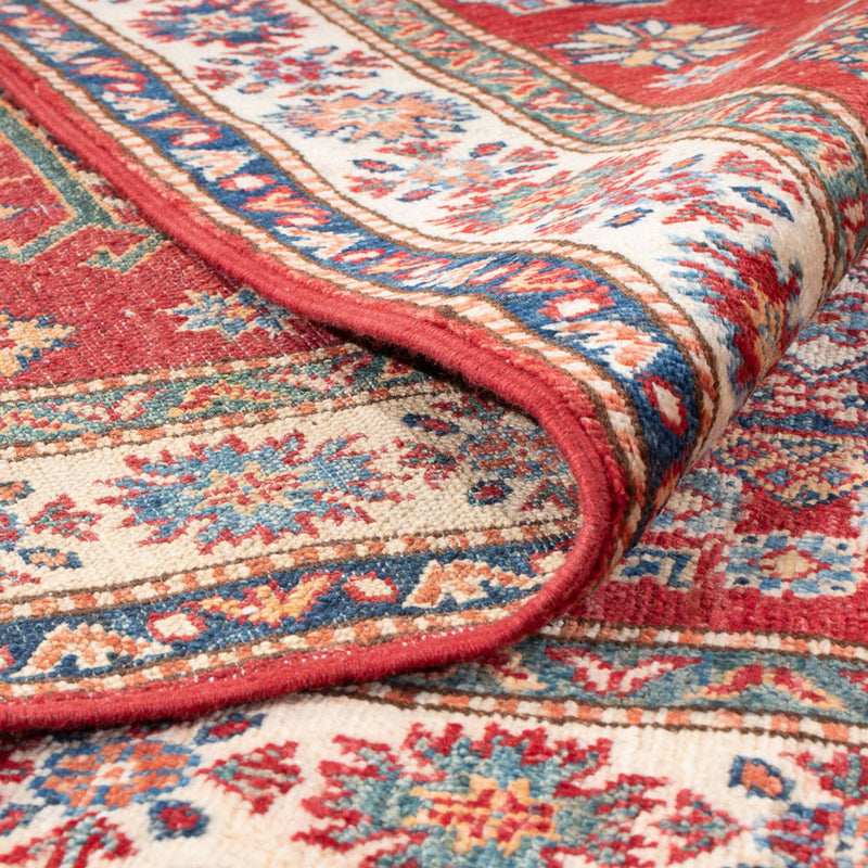 Tappeto corsia Tappeto Ziegler - Kazak - 302 x 80 cm - rosso