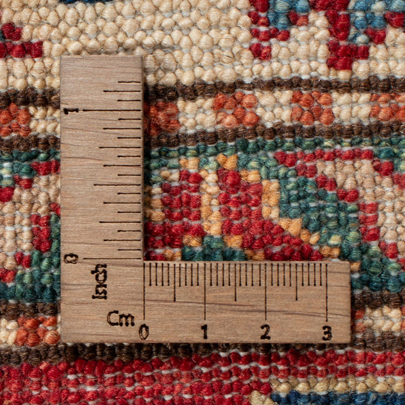 Tappeto corsia Tappeto Ziegler - Kazak - 302 x 80 cm - rosso