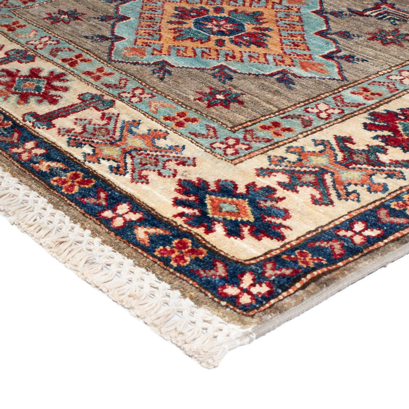 Tappeto corsia Tappeto Ziegler - Kazak - 317 x 81 cm - grigio chiaro