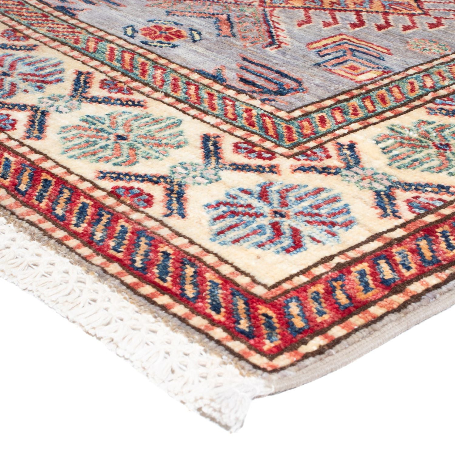 Tappeto corsia Tappeto Ziegler - Kazak - 305 x 80 cm - marrone chiaro