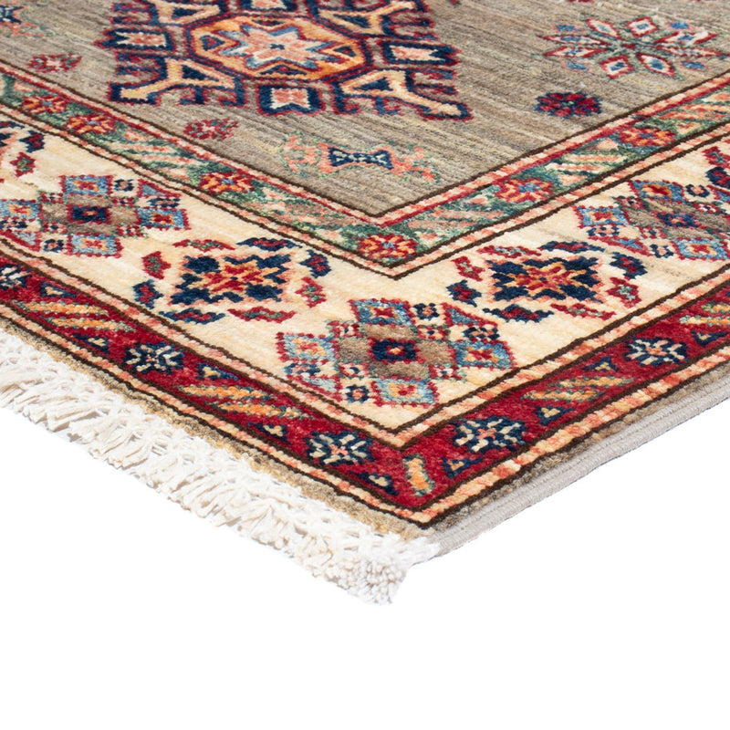 Tappeto corsia Tappeto Ziegler - Kazak - 301 x 81 cm - marrone chiaro