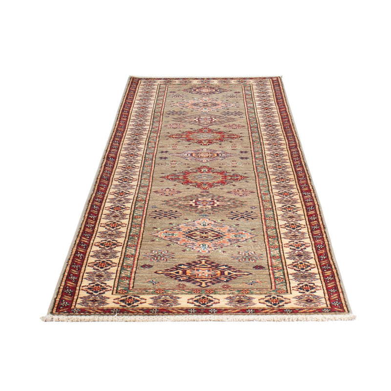 Tappeto corsia Tappeto Ziegler - Kazak - 301 x 81 cm - marrone chiaro