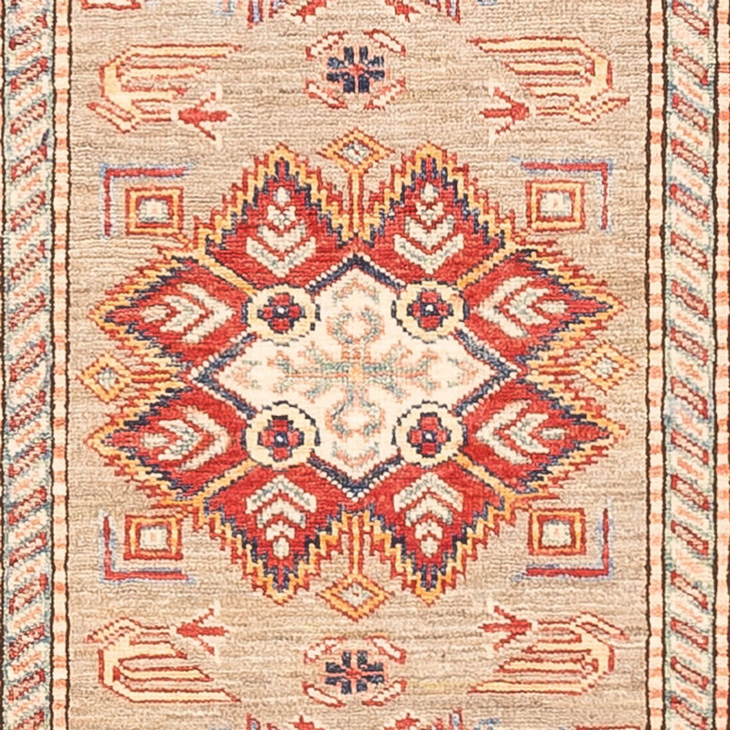 Tappeto corsia Tappeto Ziegler - Kazak - 293 x 81 cm - beige scuro