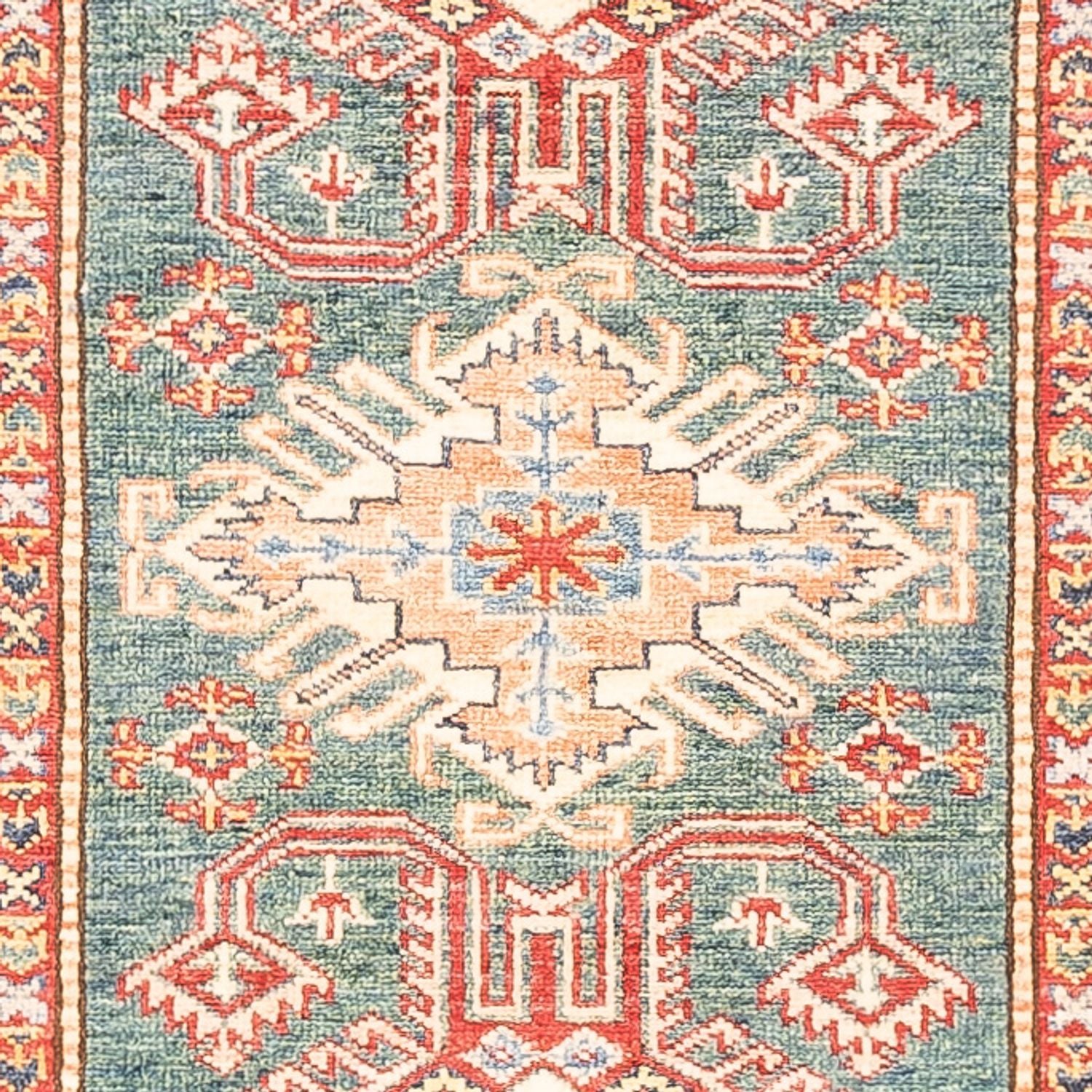 Tappeto corsia Tappeto Ziegler - Kazak - 298 x 82 cm - multicolore