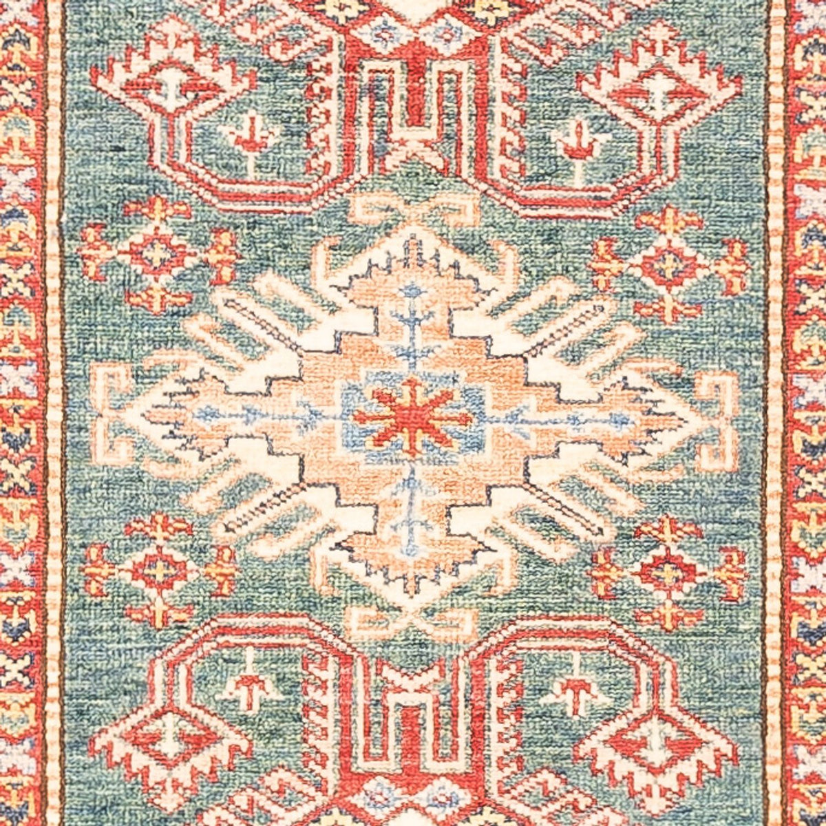 Tappeto corsia Tappeto Ziegler - Kazak - 298 x 82 cm - multicolore