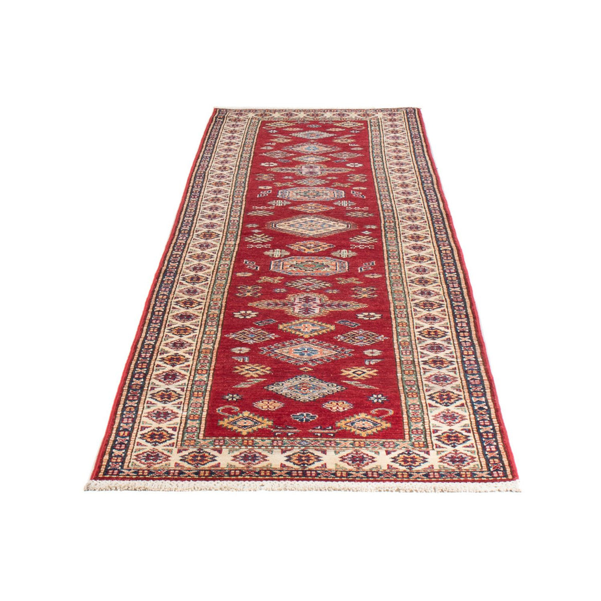 Tappeto corsia Tappeto Ziegler - Kazak - 299 x 78 cm - rosso