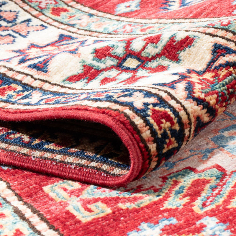 Tappeto corsia Tappeto Ziegler - Kazak - 305 x 82 cm - rosso