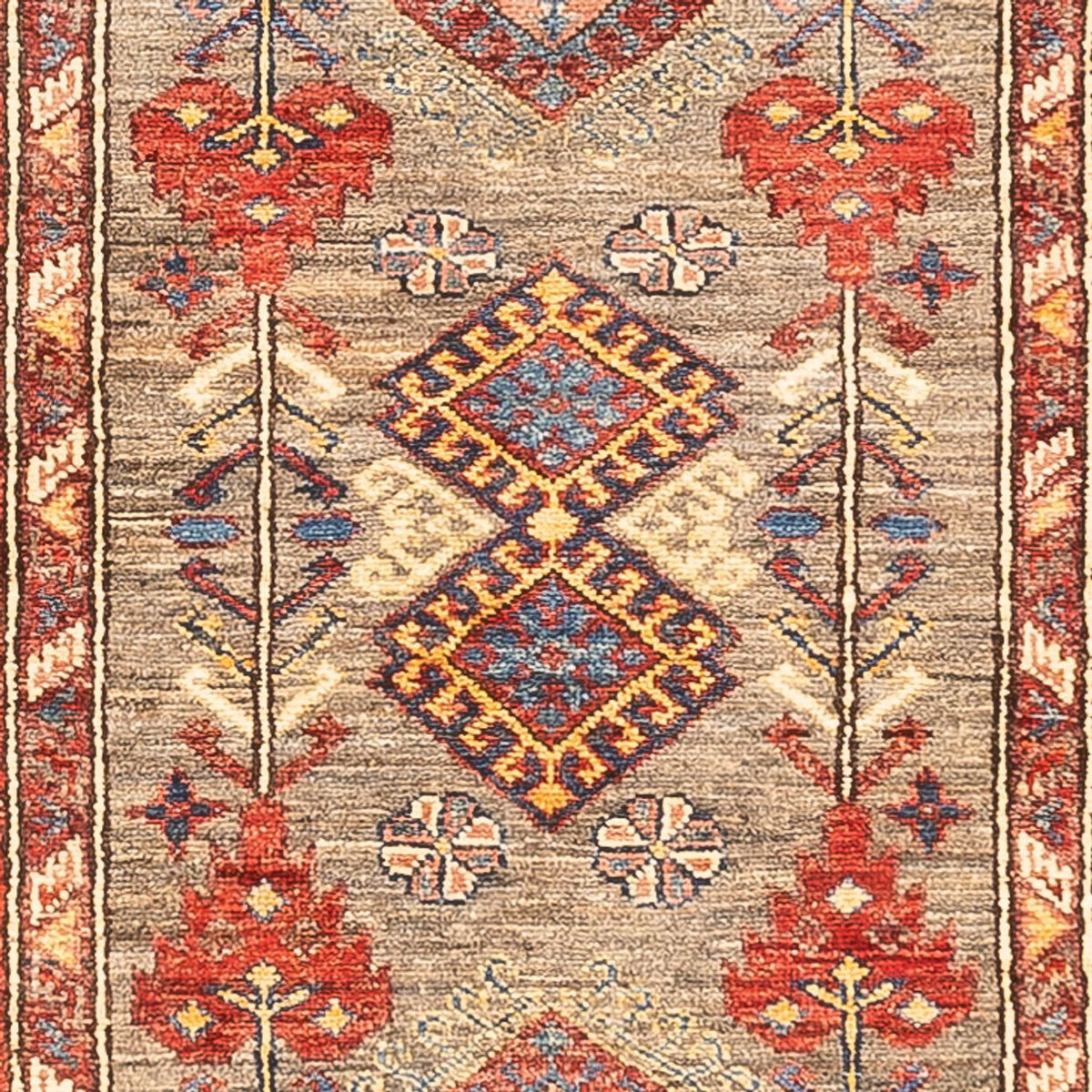 Tappeto corsia Tappeto Ziegler - Kazak - 319 x 77 cm - multicolore
