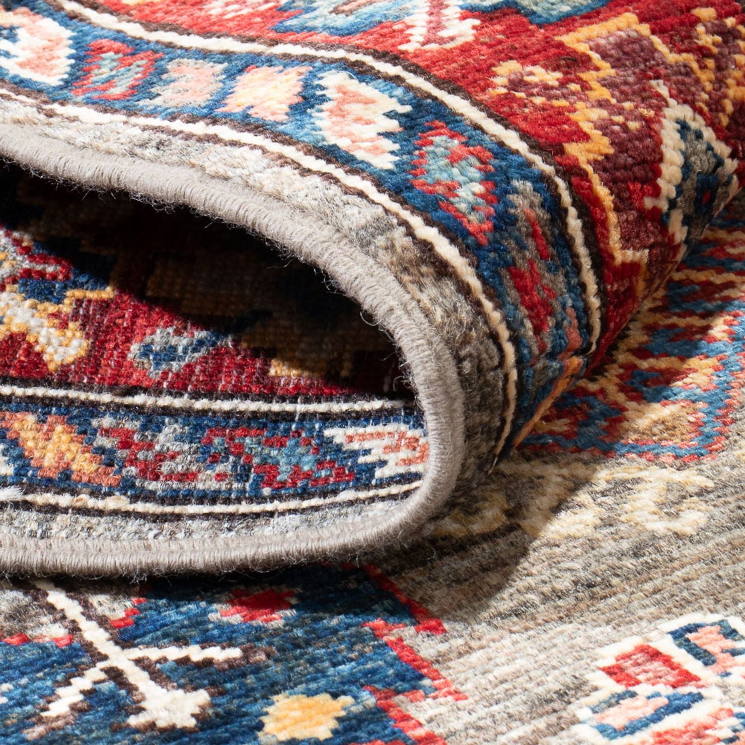 Tappeto corsia Tappeto Ziegler - Kazak - 318 x 76 cm - multicolore