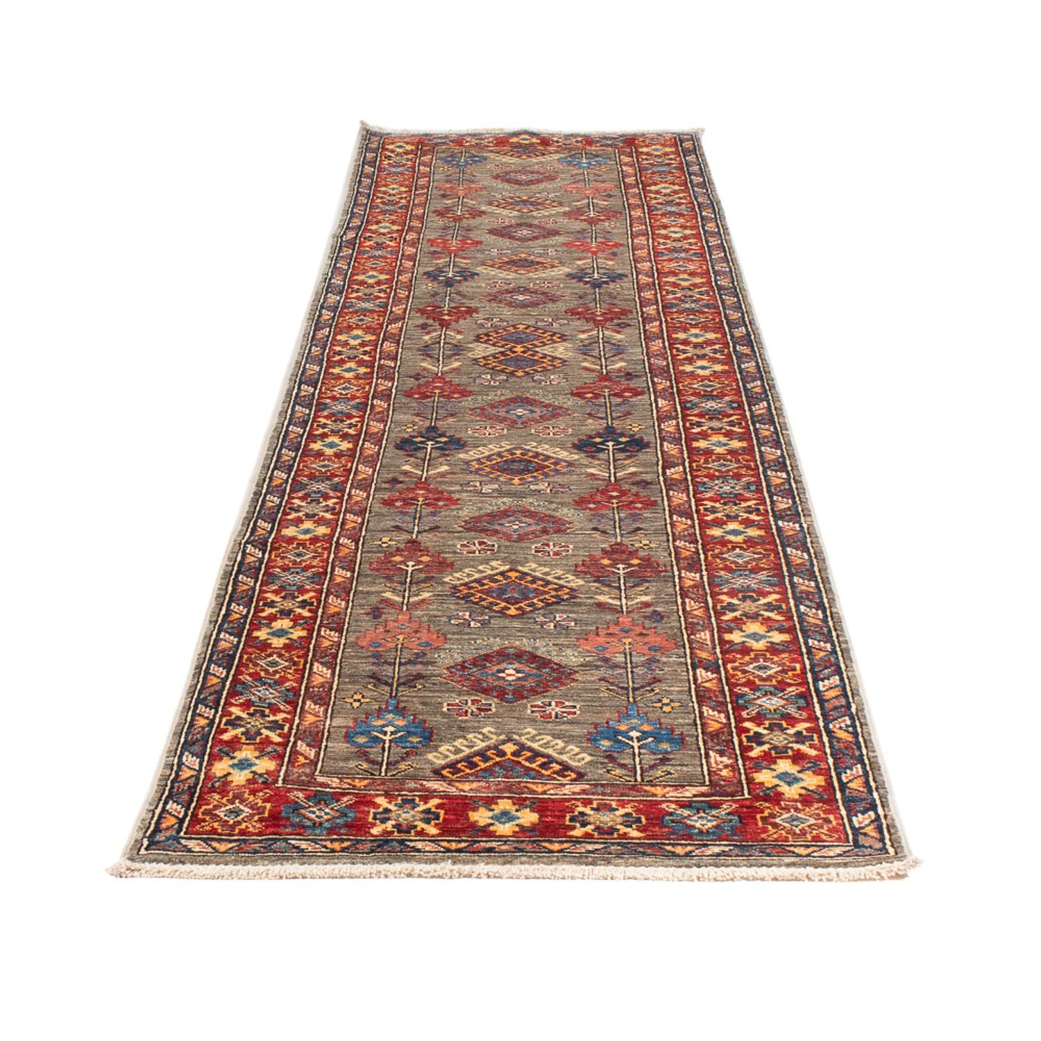 Tappeto corsia Tappeto Ziegler - Kazak - 318 x 76 cm - multicolore