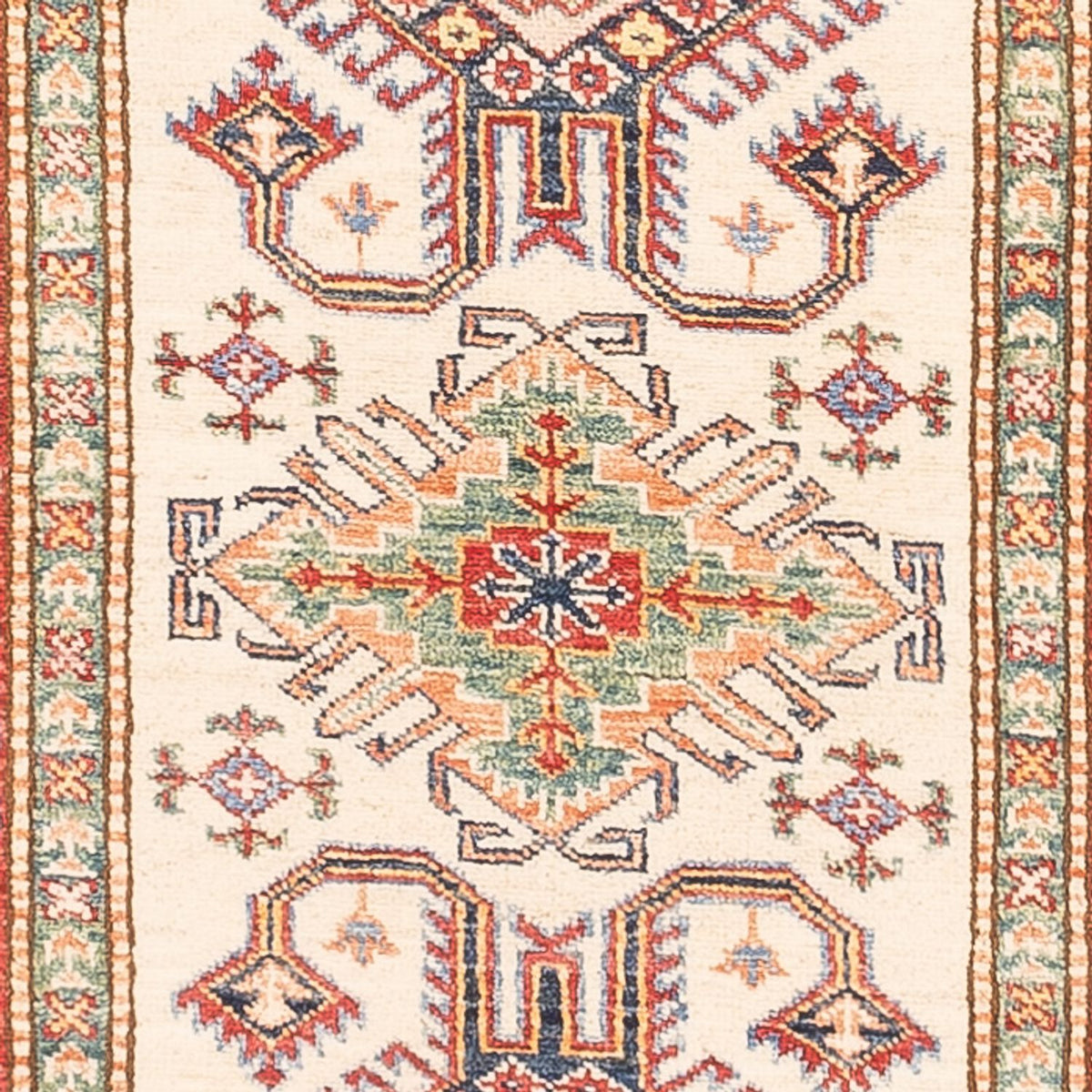 Tappeto corsia Tappeto Ziegler - Kazak - 305 x 81 cm - beige