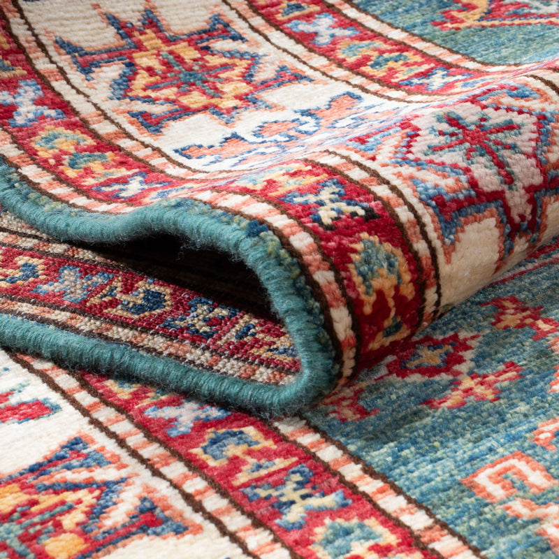 Tappeto corsia Tappeto Ziegler - Kazak - 298 x 81 cm - verde