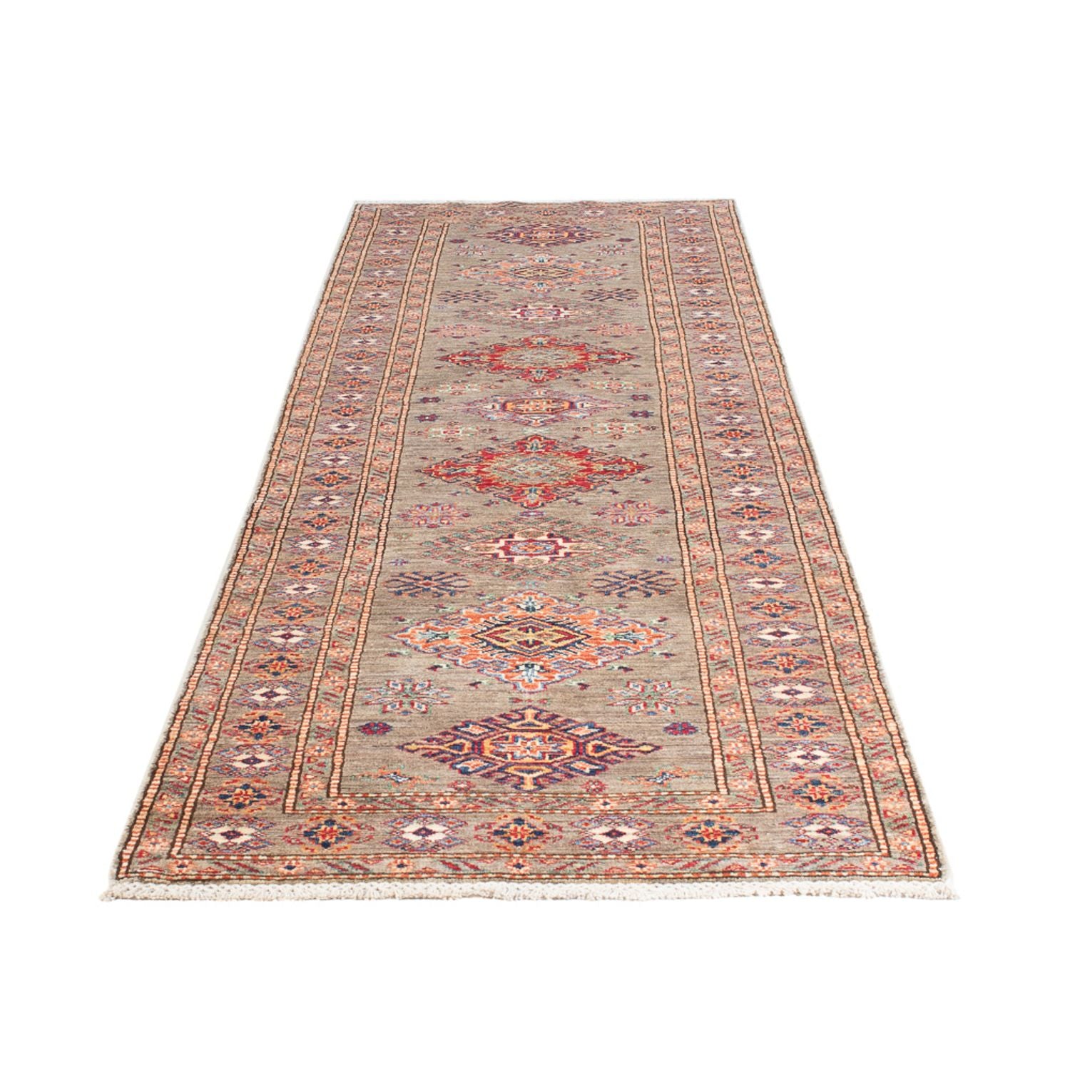 Tappeto corsia Tappeto Ziegler - Kazak - 293 x 76 cm - beige scuro