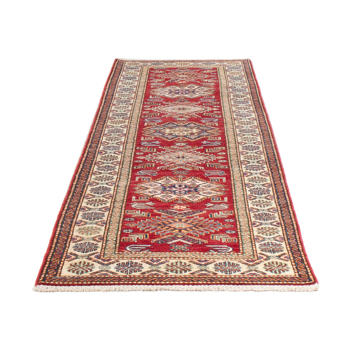 Tappeto corsia Tappeto Ziegler - Kazak - 294 x 82 cm - rosso