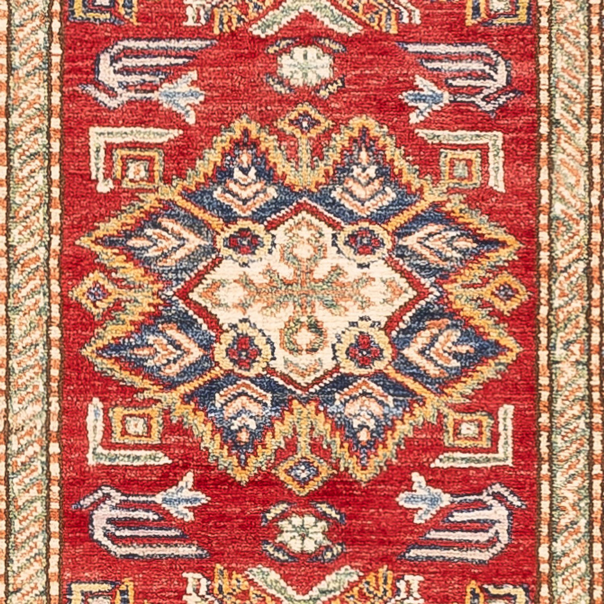 Tappeto corsia Tappeto Ziegler - Kazak - 293 x 81 cm - rosso