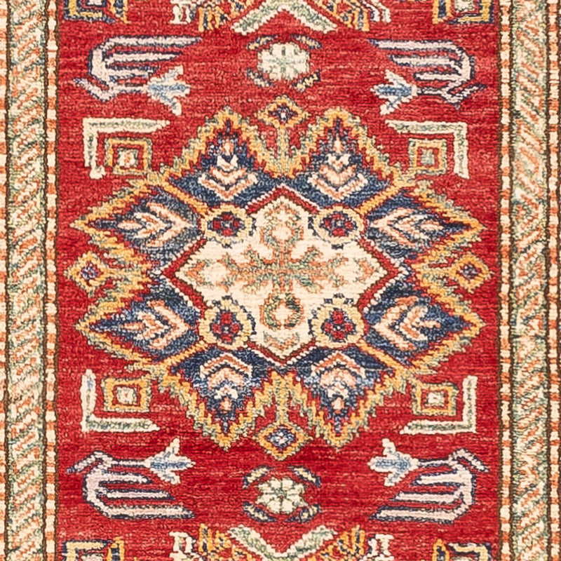 Tappeto corsia Tappeto Ziegler - Kazak - 293 x 81 cm - rosso