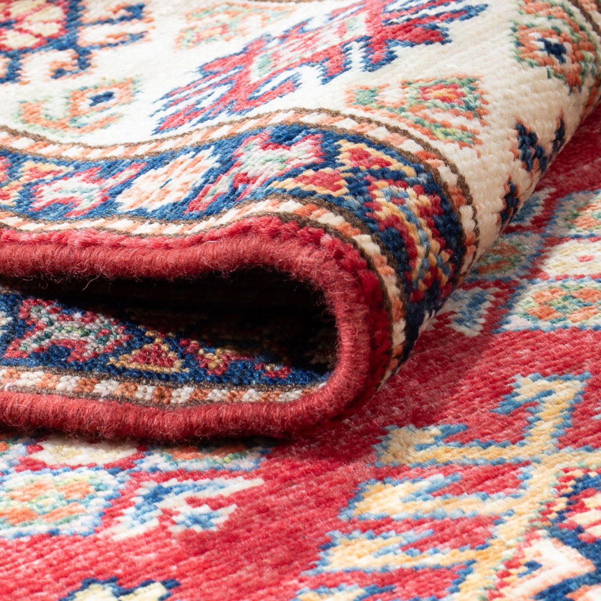 Tappeto corsia Tappeto Ziegler - Kazak - 305 x 79 cm - rosso