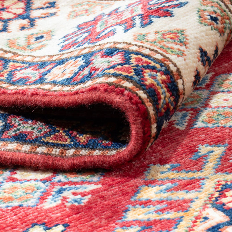 Tappeto corsia Tappeto Ziegler - Kazak - 305 x 79 cm - rosso