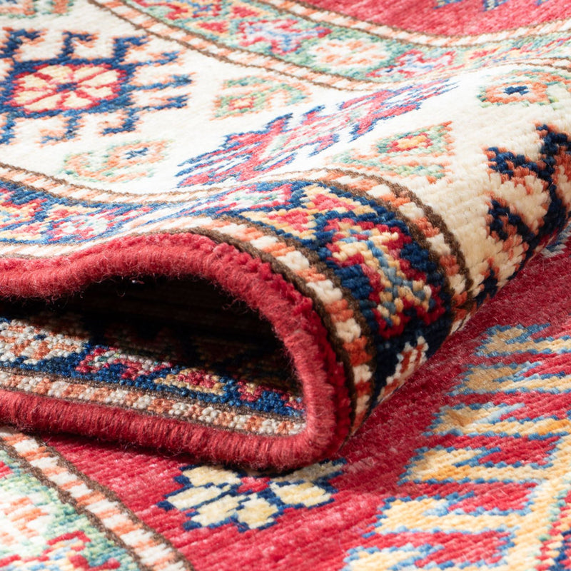 Tappeto corsia Tappeto Ziegler - Kazak - 305 x 77 cm - rosso