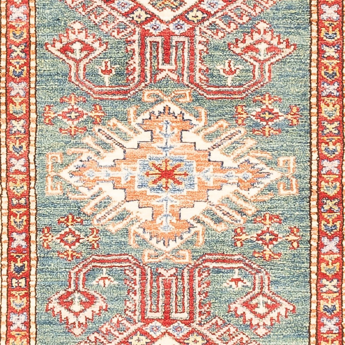 Tappeto corsia Tappeto Ziegler - Kazak - 298 x 79 cm - verde